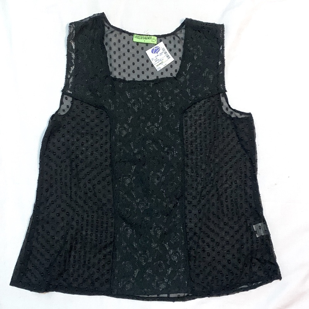 Lace Sheer Tank by Girl Fresh Brewed
